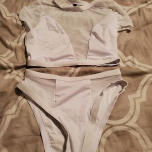 High Waist crop top bikini